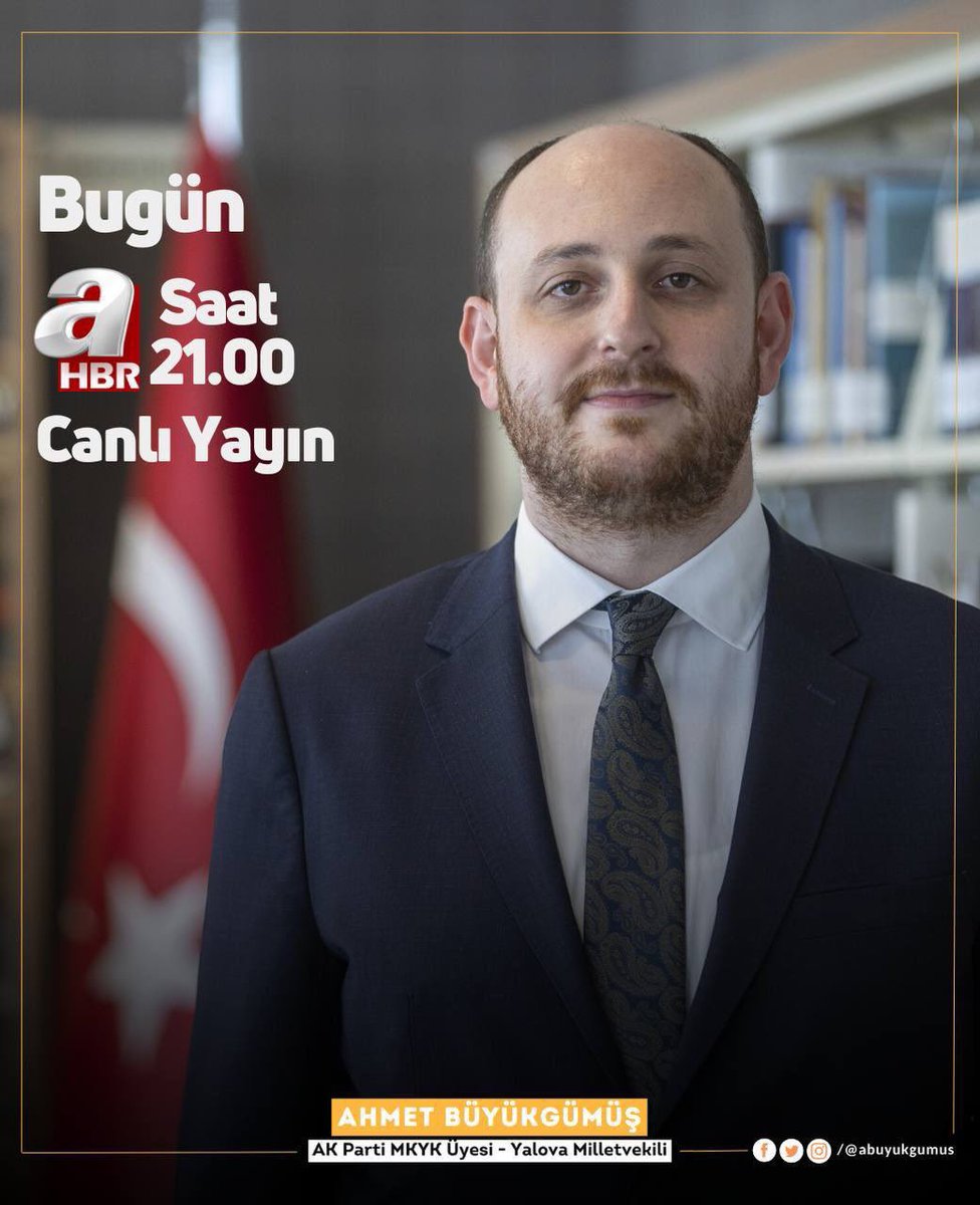 Bugün saat 21.00’de @AHaber canlı yayınında gündeme ilişkin değerlendirmelerde bulunacağım. Görüşmek dileğiyle 🙋🏼‍♂️ 👉🏻 ahaber.com.tr/video/canli-ya…