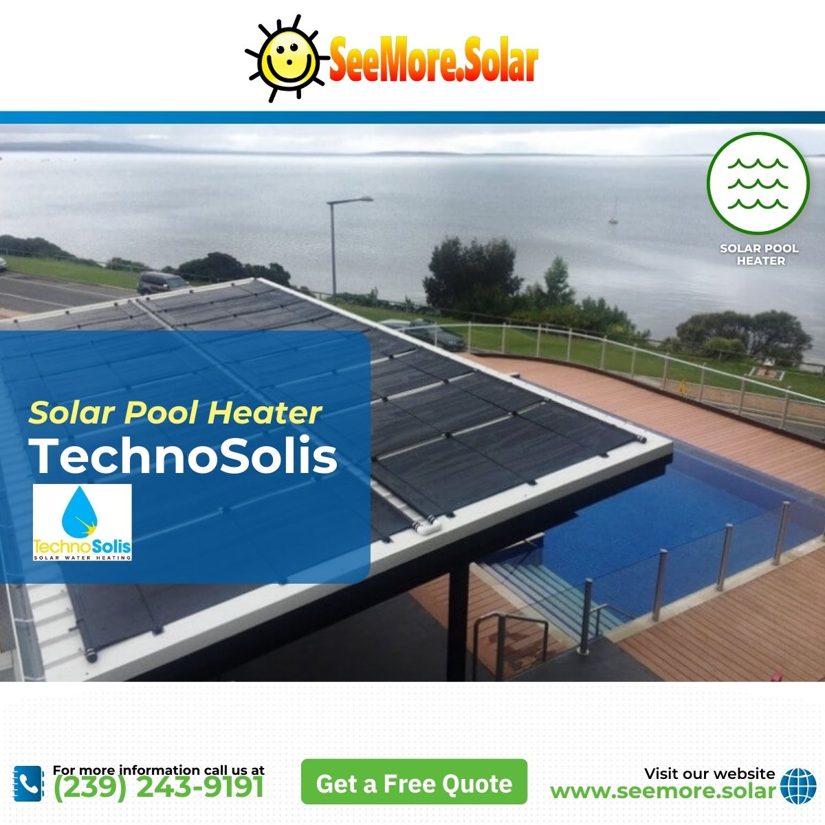 seemoresolar's tweet image. SeeMore Solar proudly provides Techno-Solis Solar Water Heating systems. 
 
💡 Learn more about TechnSolis: bit.ly/47dM9gq
☎️ (239) 243-9191

#TechnoSolis #SolarPoolHeater #PoolHeating #SolarEnergy #SeeMoreSolar