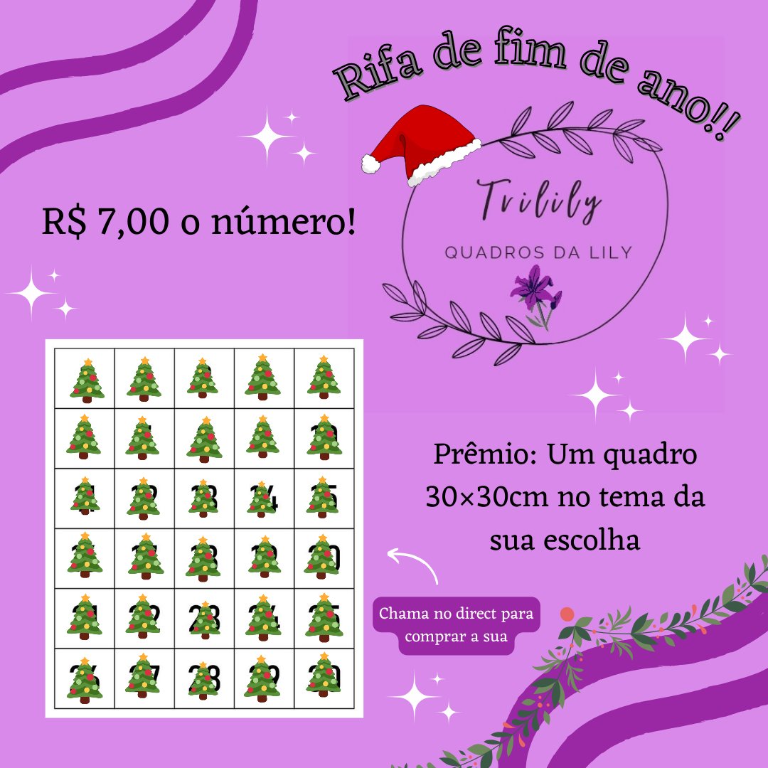 quadrosdalily's tweet photo. Já vendemos todos os numeros da rifa de fim de ano! O sorteio vai acontecer amanha as 19h no meu instagram, mesmo @ daqui! Desde já boa sorte a todos e obrigada por comprarem ❤️🎄 https://t.co/fEXFEOSGKC