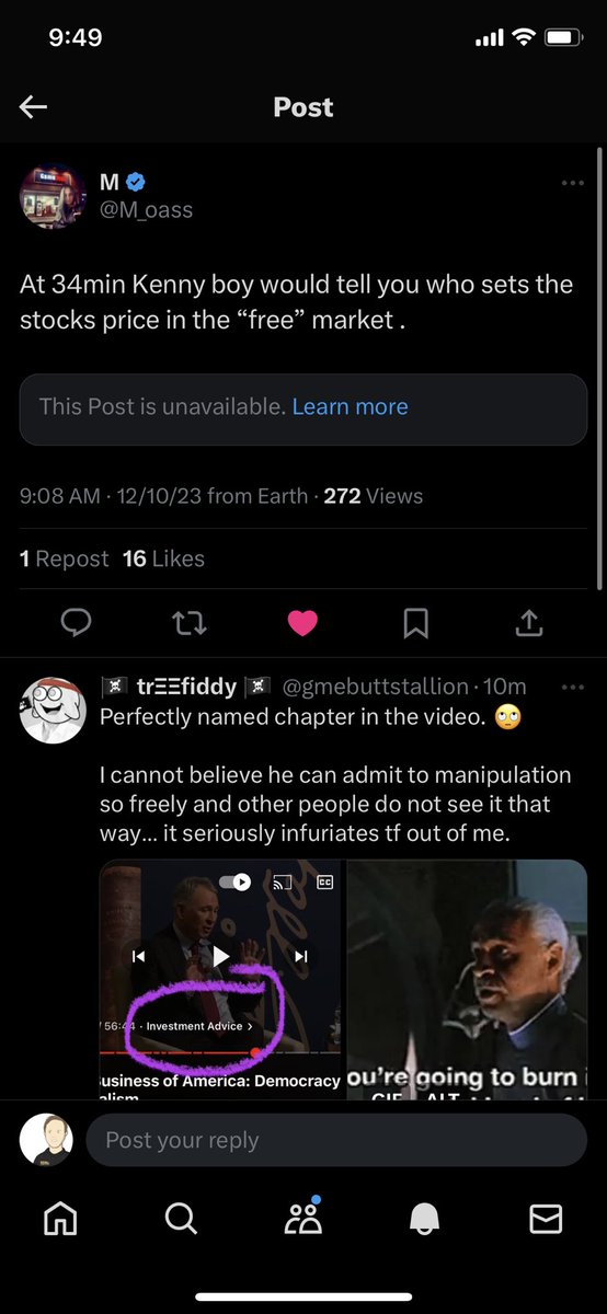 GMEMOONBOUND's tweet photo. @M_oass AAAAAANDDDD POOF, It’s gone! 
#KenGriffinlied
#MarketManipulator 
#KenGriffinsMayo 
#CaughtRedHandedinthechickencoop https://t.co/ro9SKcmLWY