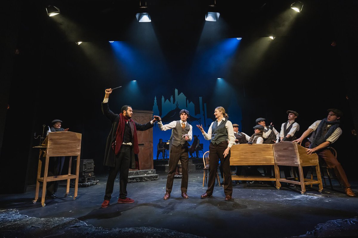 JackMillier_'s tweet photo. Great couple of weeks as MD &amp; Composer on @RWCMD ‘A Christmas Carol’ 👻🎄- brilliant cast and crew, effortlessly integrating BSL so creatively into the production for the first time at the college. (1/2)

📸 @KMTPhotographer https://t.co/rv3Crs2jBc