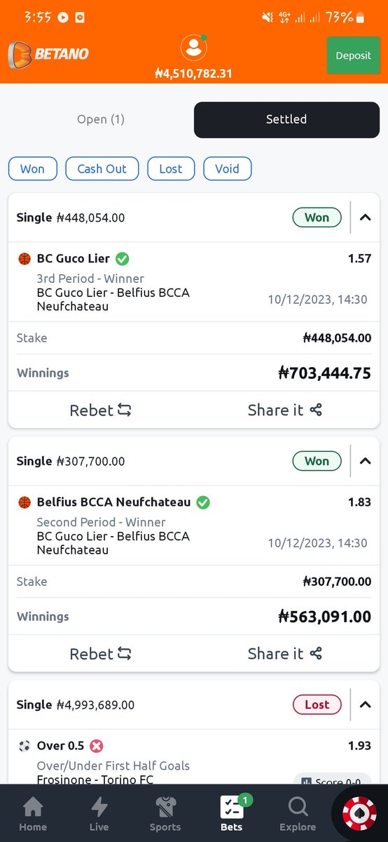 jujupunte's tweet photo. 3.8 million naira boom 💥  
🤑✅️✅️💯💯✅️

SAY MA NAME, SAY MA NAME !!

JUJU PUNTER THE GOAT 🐐 

DEPOSIT 3000 naira in UR BETANO acct
👇
https://t.co/7gbAYHzlcJ
PROMOCODE IS LEGITCALCULATOR https://t.co/Hbk3iDH6tS