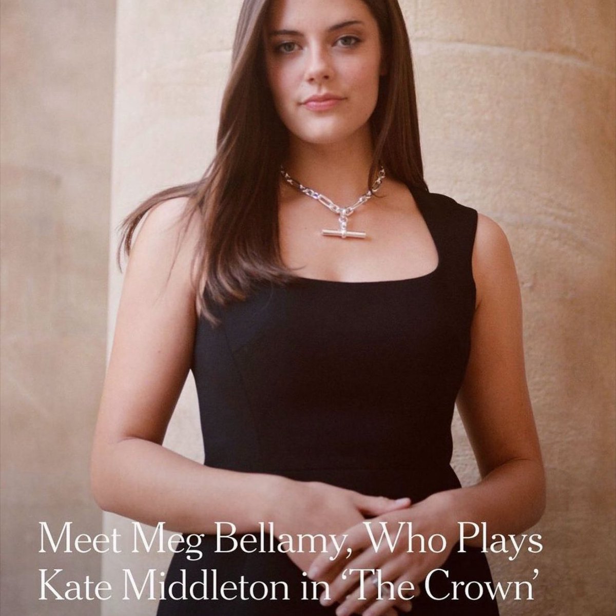 👑 SPOTTED Meg Bellamy in the TS Giant T-Bar on watch chain necklace for <a href="/nytimes/">The New York Times</a> as the <a href="/thecrownnetflix/">The Crown</a> new Kate Middleton 👌
Also available in gold plate. Click the link to shop: 
tillysveaas.co.uk/?s=giant+t-bar…

#TheCrownSeason6 #TheCrownSeasonFinale #EdMcVey #MegBellamy #jewellery