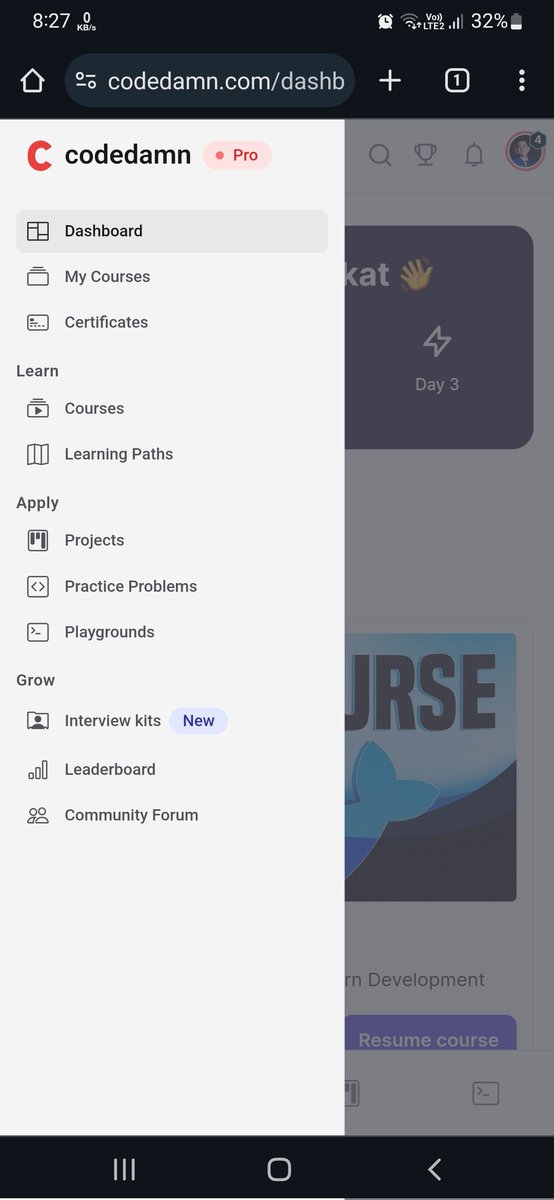 Saikat Mukherjee (@mukherjeesaik) on Twitter photo I've Seen very less creators Making advance level concept on Technology and <a href="/mehulmpt/">Mehul Mohan</a> and <a href="/codedamncom/">codedamn</a> is one of these places, he promised to giveaway pro subscription worth $100 and he did it.
Really a man of it's word's.
Thanks <a href="/mehulmpt/">Mehul Mohan</a> I've Seen very less creators Making advance level concept on Technology and <a href="/mehulmpt/">Mehul Mohan</a> and <a href="/codedamncom/">codedamn</a> is one of these places, he promised to giveaway pro subscription worth $100 and he did it.
Really a man of it's word's.
Thanks <a href="/mehulmpt/">Mehul Mohan</a>