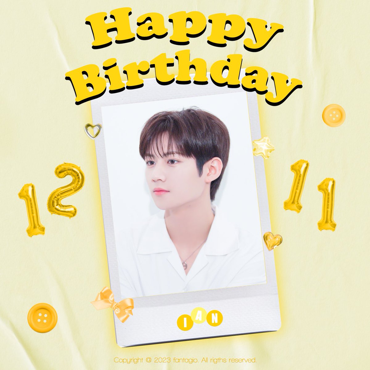 [#HBD] #이안 231211 HAPPY BIRTHDAY Ian♥︎
▶️ weverse.io/lun8/notice/16…
 
#해피이안데이 #HAPPYIANDAY
#Ian #루네이트 #LUN8