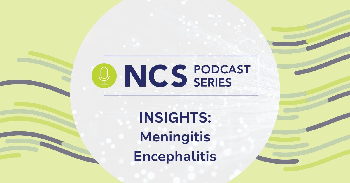 In the latest episode of the NCS Podcast Series, Drs. @caseyalbin & @salia_farrokh dover meningitis encephalitis. Listen now on the NCS website or wherever you get your podcasts and don't forget to subscribe for weekly episodes. ow.ly/phwg50Qgw1w @CeribellEEG