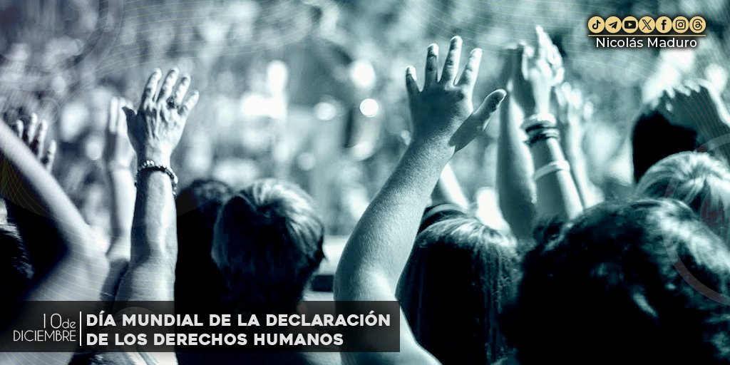 #10Dic Hoy se conmemora el Día Internacional de los Derechos Humanos, una oportunidad de renovar la conciencia de lucha contra la pobreza, la desigualdad, la violencia, la exclusión y la discriminación. Ratificamos la defensa de la vida y la humanidad.