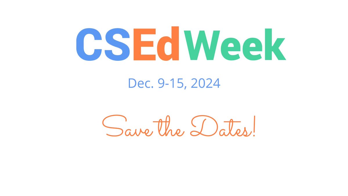 That's a wrap on #CSEdWeek! All of our CS hero posters and lessons have been created for use in the classroom year-round! We hope you'll continue to use them as you plan for the next school year. #ImpactsofComputing