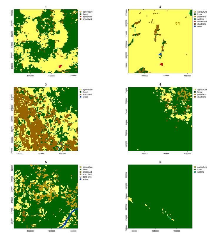 jakub_nowosad's tweet photo. "Finding the most unique land cover spatial pattern"

My new blog post shows how to compare spatial patterns of two different areas and find the most unusual land cover spatial pattern: https://t.co/J5ZHyPTQCJ 

#rstats #rspatial #landscapeecology https://t.co/XUHqddQuBT