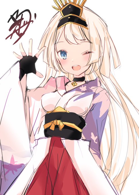 コソ(大遅刻) #天華百剣版深夜の真剣お絵描き60分一本勝負 