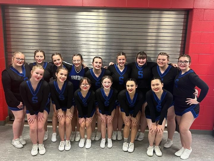 springportath's tweet image. Friday our Spartans stepped onto the competition floor for the first time this season. And wow, despite having to deal with setbacks and an extremely young team, our girls rallied to finish with a total team score of 509.3 which was good for a sixth place finish in D4!