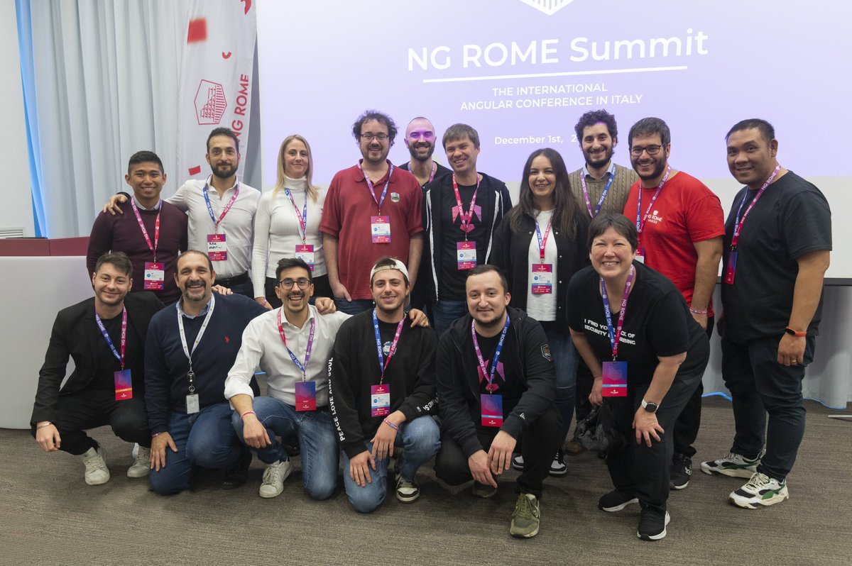 gerardsans's tweet image. Really had a great time at Angular Rome Summit with a deep dive into Generative AI 🌶️🅰️
Ended 2023 with a bang: talk + day workshop both with stellar feedback!
It’s a pleasure to be part of the Angular community and its success over the years.
#GoogleDeveloperExpert #angular