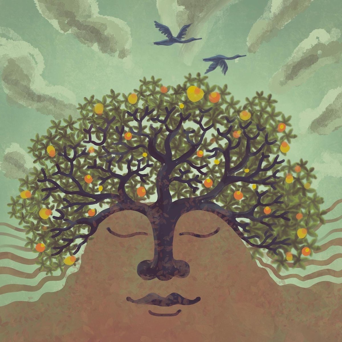 Something within throbbing
Making everyone’s heart beat 
Silently working her magic
She is right underneath

Soil stores more carbon than the atmosphere and all plant and animal life combined. #SaveSoilFixClimateChange 
#SaveSoil #SoilForClimateAction #Cop28UAE