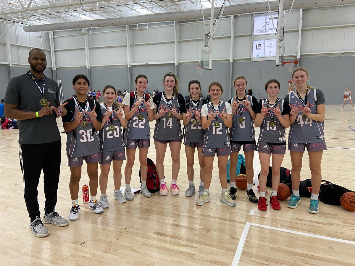 GOAT! Congratulations to M14Hoops 8th Rising 3SSB on their bracket win!