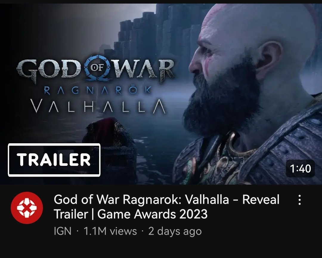 God of War Ragnarok: Valhalla - Reveal Trailer