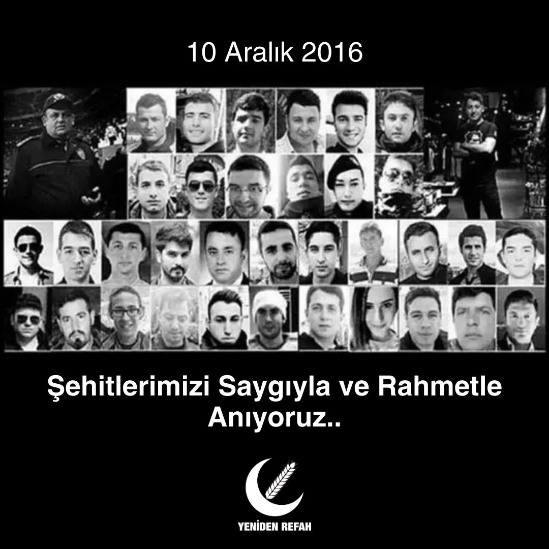 Şehitlerimizi saygıyla ve rahmetle anıyoruz..