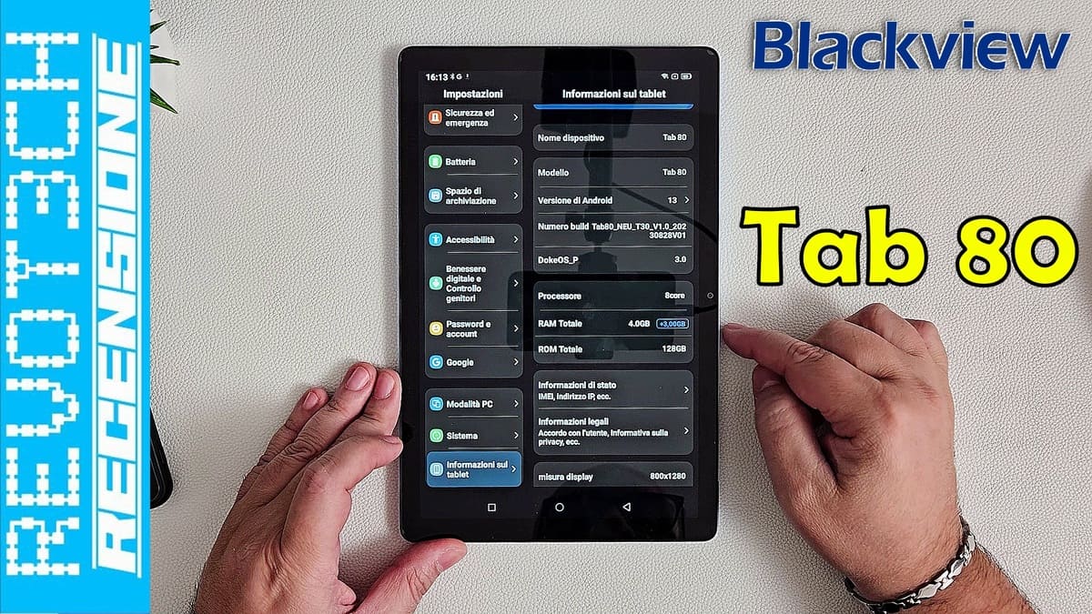 CeotechI's tweet photo. Blackview Tab 80 4G Review: Buon Tablet da 10.1" senza pretese con Android 13 e PC Mode
#Android13 #Blackview #BlackviewTab804G #PCMode #Tablet10 #TabletAndroid #Tech #Tecnologia #UnisocTigerT606 #VideoRecensione #YouTube
https://t.co/mUZkv5nXEG https://t.co/ySwYFGRNRF