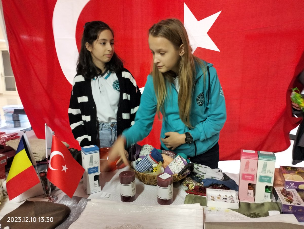 Travel_2Romania's tweet photo. Turkey Embassy Bucharest #Turkey 🇹🇷🇷🇴
At the #IWA #Christmas #Bazaar a charitable,diplomatic event filled with festive joy.
December 10th,Sunday,at the National Library #Bucharest #IWAXmasBazaar #CharityEvent #DiplomacyInAction #friendshipwithoutborders
#TraveltoRomânia https://t.co/J5LWQmjrH0