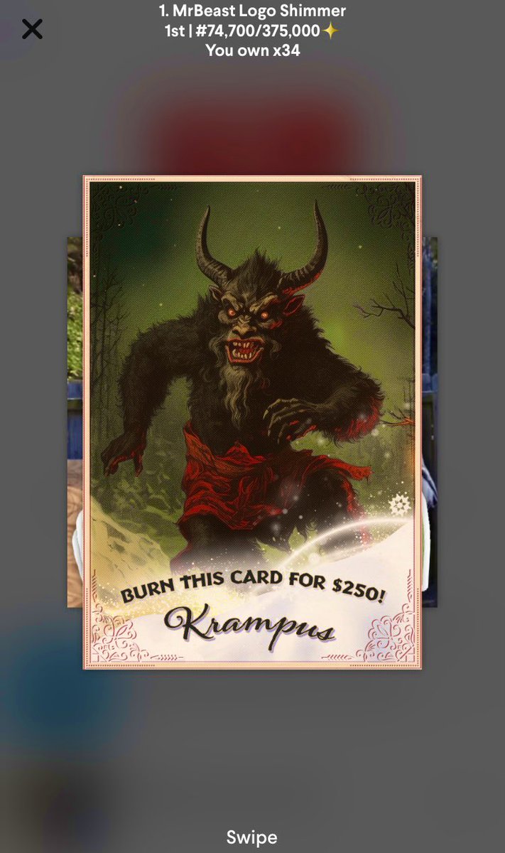 TheQuiddBeast's tweet photo. Krampus sighting👀🔥🔥🔥#quiddmas #quidd https://t.co/i2NQuU3IvY