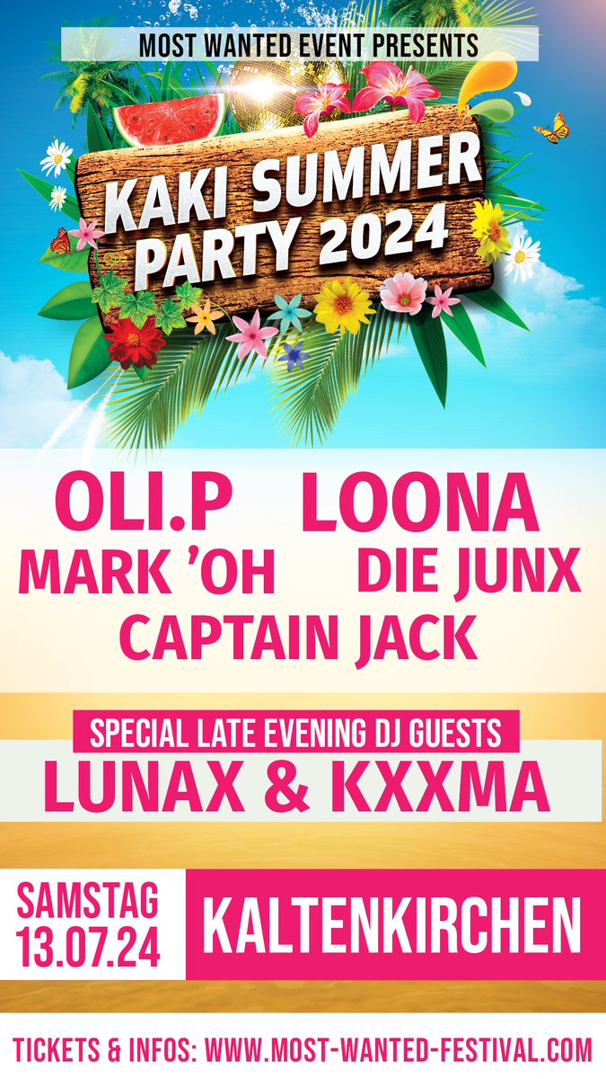 most_event's tweet photo. Die Sommerparty im nächsten Jahr, kommt vorbei im Norden von Hamburg! #OLIP #LOONA #MARKOH #DIEJUNX #CAPTAINJACK https://t.co/zin9YKdM4W