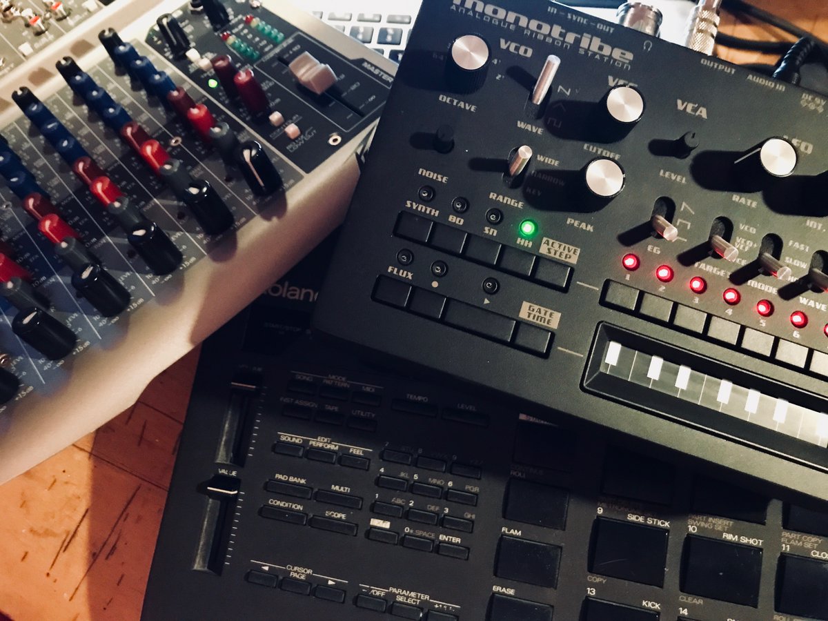 Next Wednesday <a href="/MitchellWoodsPS/">Mitchell Woods PS</a>, Blackball will make music like never before, thanks to the brilliant contribution of mega-donor Karl Boelling. A Roland R5?  A brand-spanking-new mixer? A Korg Monotribe? We've got those.