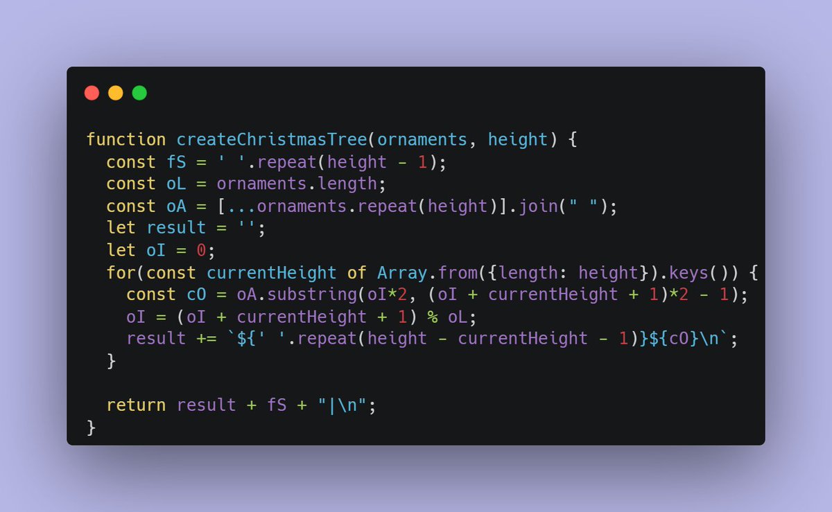 Xaconi's tweet image. 1️⃣0️⃣ #AdventJS

adventjs.dev/es/challenges/…
