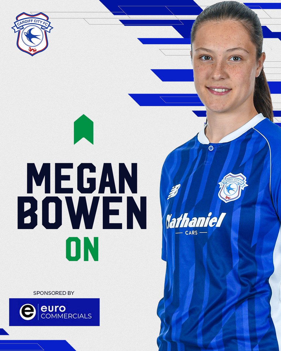 68 - Another change for the #Bluebirds: @megbowen05 replaces @Holliesmith04. (0-2) #CityAsOne