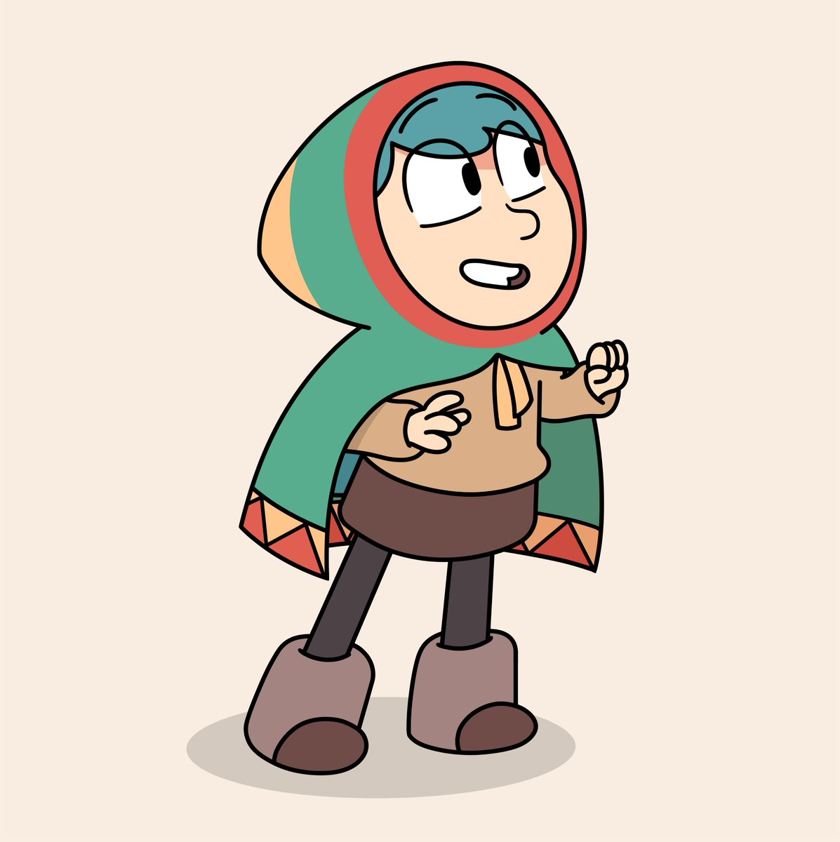 lamhildaboo's tweet image. Worked with @cwalke00 
Hilda with the brown-haired girl&apos;s outfit in the final season of the series.

#Hilda #HildaTheSeries #HildaNetflix #hildafanart #HildaS3 #Cartoon #Netflix #Comic #HildaComic
#drawing #illustration