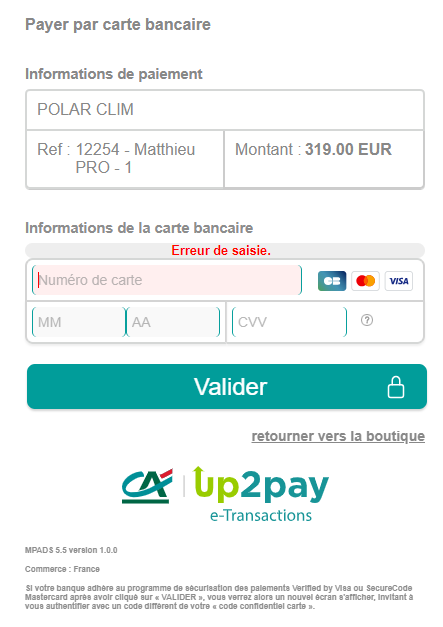 Fox__Matt's tweet photo. @CreditAgricole vous êtes au courant que vous hébergez le paiement d'un site frauduleux? 
https://t.co/kNpAxvvAlf
3 fois que je tente de joindre votre CM qui ne répond pas https://t.co/dqozsVwEeg