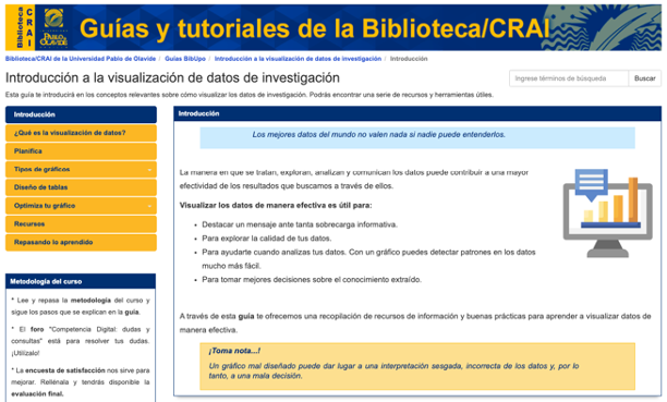 amdelvaz's tweet image. ¿Podemos las bibliotecas universitarias ayudar a nuestros investigadores con la visualización de datos? Yo digo que sí. #Dataviz #DigCompUPO @bibupo Un par de ejemplos guiasbib.upo.es/visualizacion_… xula.libguides.com/c.php?g=130661…