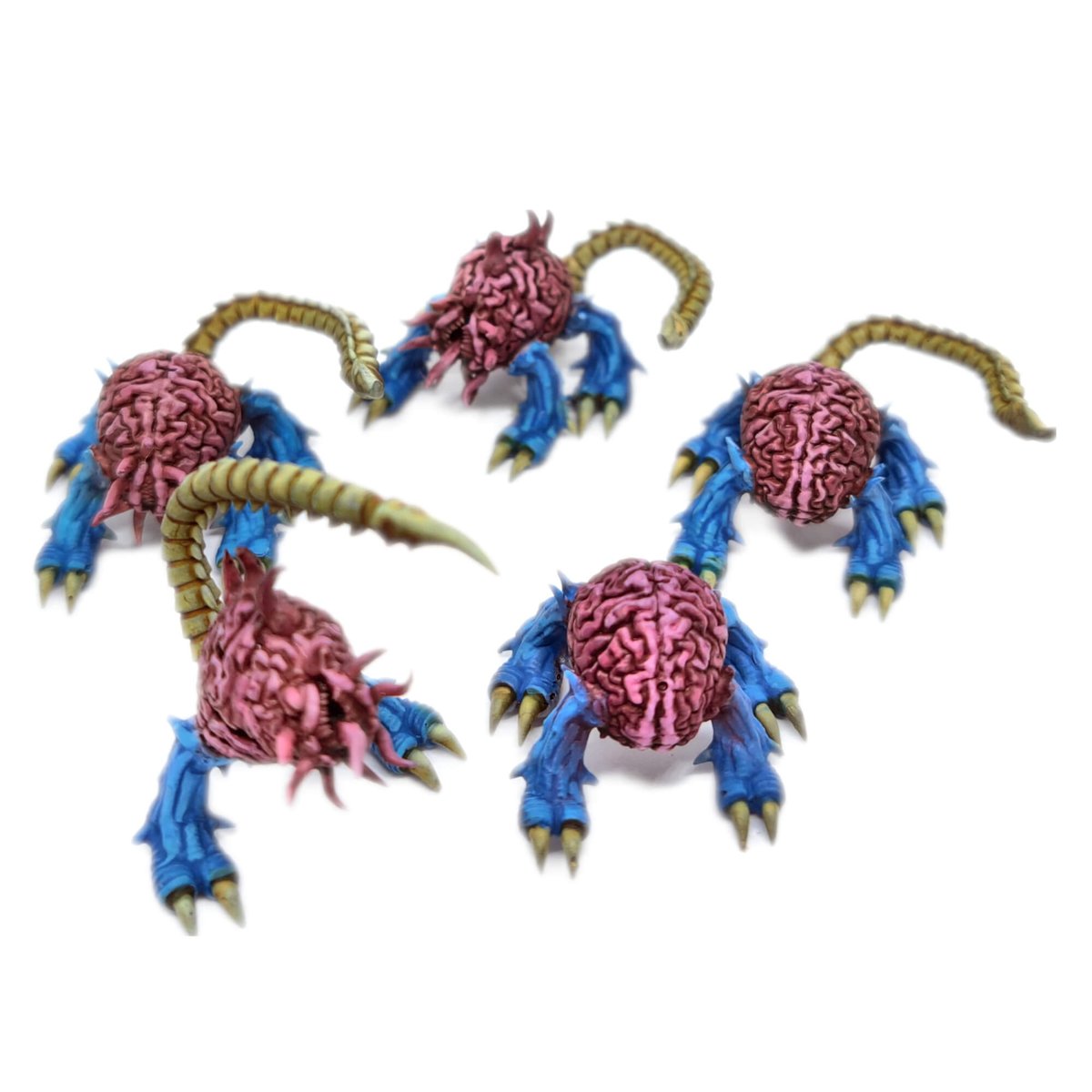 mysticpigeon's tweet photo. Thanks for the kind words! ★★★★★ "Love these little guys. Great print quality with tiny detail. Had fun painting and more scaring the party" josh https://t.co/WvVtaUDxje #etsy #mindflayer #intellectdevourer #dnd #ttrpg #miniatures #miniatuerpainting #bg3 #baldursgate3 https://t.co/UgjyNa1Y8H