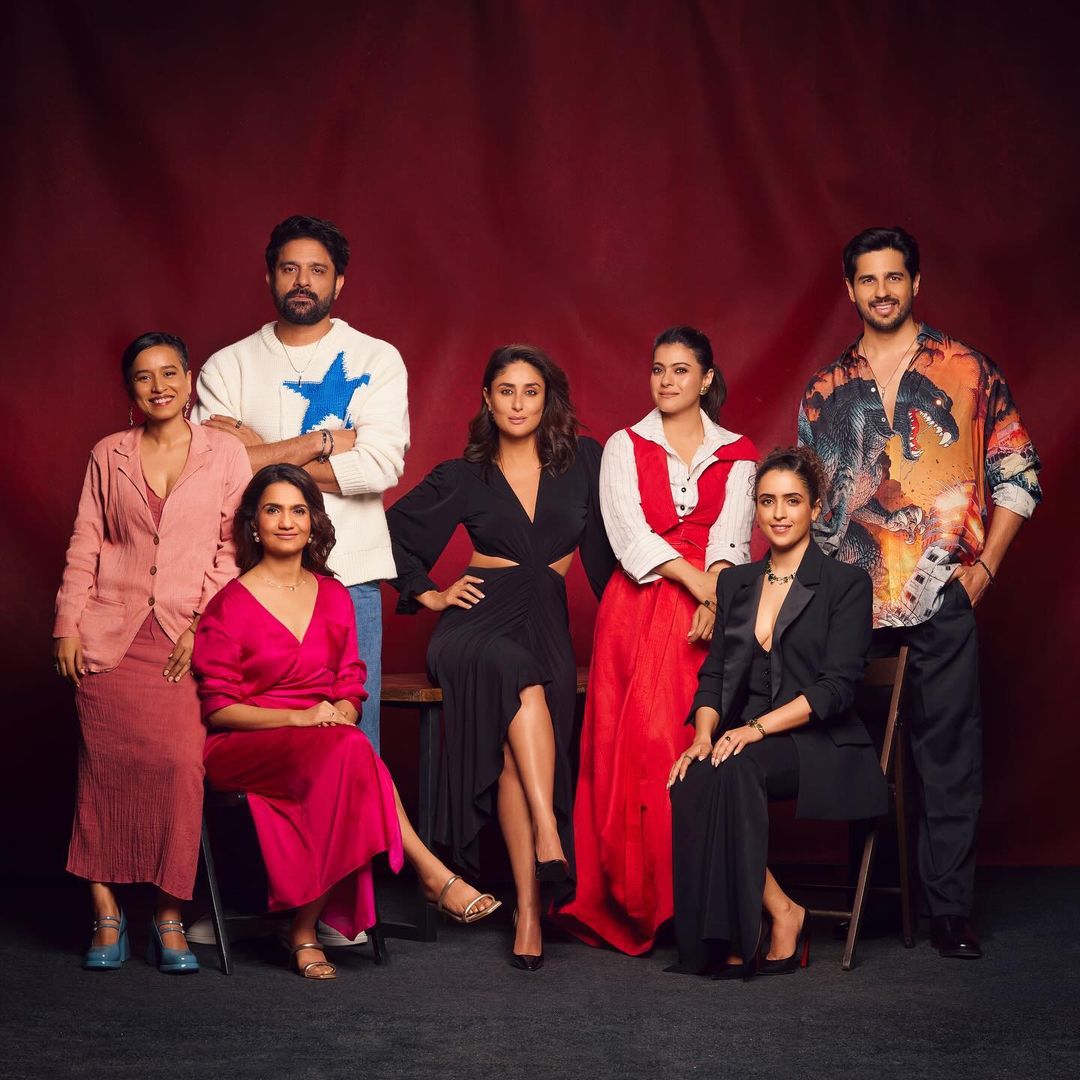 It’s that time of the year again – Netflix Actors Roundtables Season! 😍❤️‍🔥

@SidMalhotra with @itsKajolD #KareenaKapoorKhan @sanyamalhotra07 @TillotamaShome @AmrutaSubhash and @JaideepAhlawat. 

Stay tuned! ❤️
 @NetflixIndia @RajeevMasand

#SidharthMalhotra #MissionMajnu