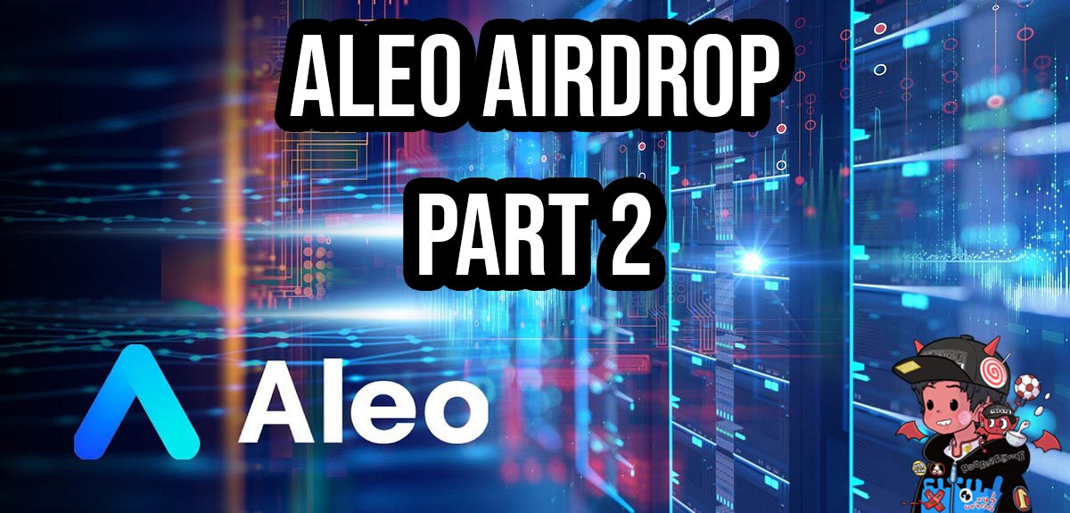 มาๆ ต่อกันอีกนิด เท่าที่หาได้  <a href="/AleoHQ/">Aleo</a>  ตอนนี้ยังมีให้ทำไม่มาก dApps ที่ลองๆเข้าไปดูก็ยังไม่ค่อยสมบูรณ์เท่าไหร่ พยายามจะเอาที่มันพอทำ txn ได้มาแชร์กัน ยังไงว่างๆ จาก <a href="/Portalcoin/">Portal</a> ก็หาเวลาทำกันไว้มั่งน้า 

$portal