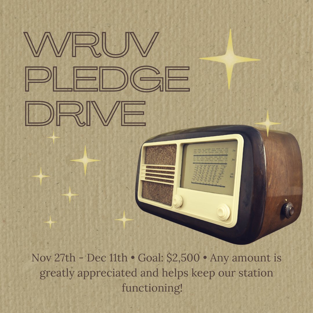 WRUVFM's tweet photo. While we're at it, clearly we need to raise funds for a badger net. So we're running a pledge drive! Donate now through 12/11 at https://t.co/sz0aSs95zZ https://t.co/Sh0HnzpJk1
