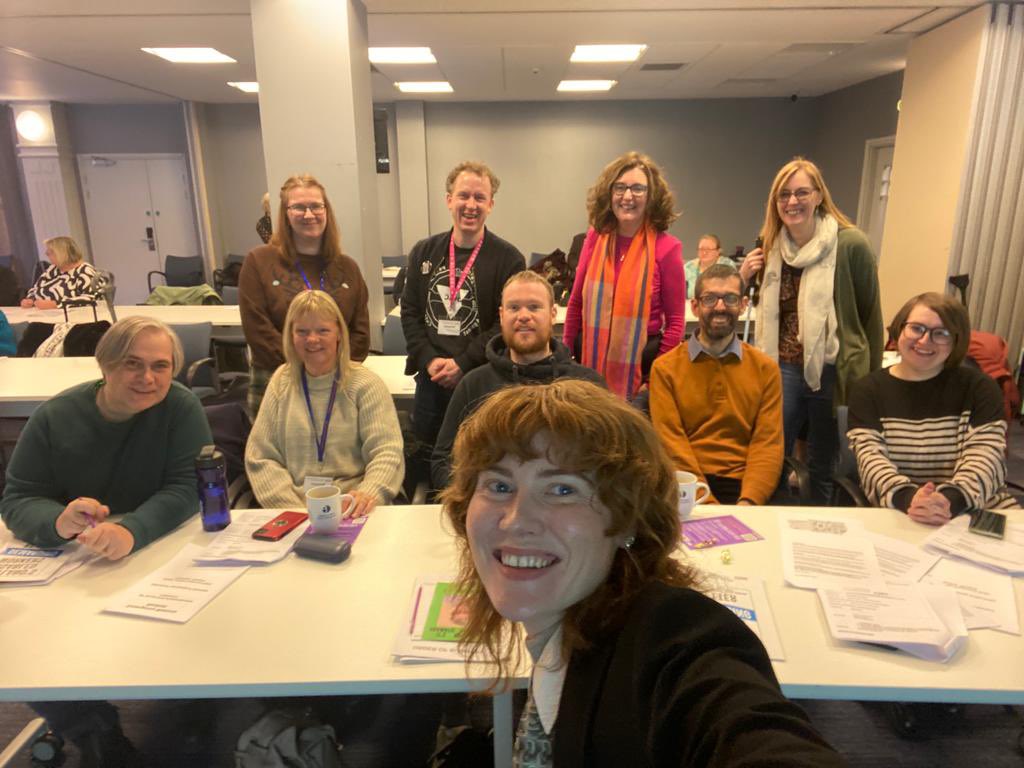 gerardwilkie's tweet photo. EIS contingent at the STUC Disabled Workers Conference #STUCDWC20 #EISUnion https://t.co/IoCUhhii9Z