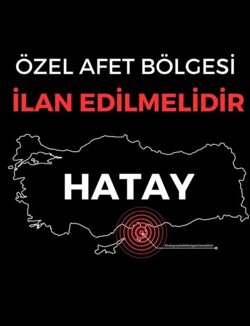 bskhtyvllgi's tweet photo. #Hatay için kim, neyi bekliyor? https://t.co/5Kydk1Uc0r