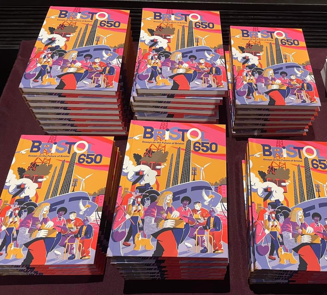 MansonMike's tweet photo. The legendary Eugene Byrne and myself will be hanging out in Gloucester Rd Books on Thur 7 Dec, 5.30 - 8.00. We’re there to talk about the Bristol 650 book but there will also be copies of Bristol Miscellany Vol 1 &amp; 2 on sale - which we all know make great Christmas presents! https://t.co/5lJK2JTUtQ