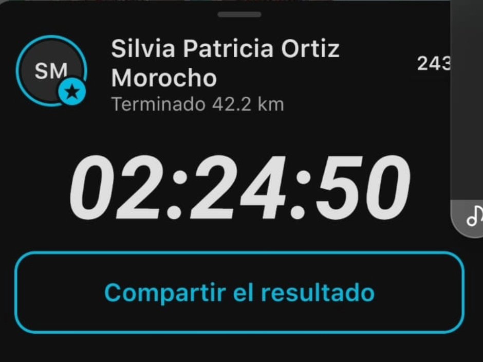JOBMEDICAL1's tweet photo. RÉCORD NACIONAL Femenino
RÉCORD SUDAMERICANO Femenino
CLASIFICACIÓN DIRECTA A JUEGOS OLÍMPICO PARIS 2024
SILVIA ORTIZ récord nacional de Ecuador crono en 2:24:50 en el MARATÓN DE VALENCIA y de este modo obtiene pase directo a los Juegos Olímpicos París
JobMedical https://t.co/L5qVQmtBBp