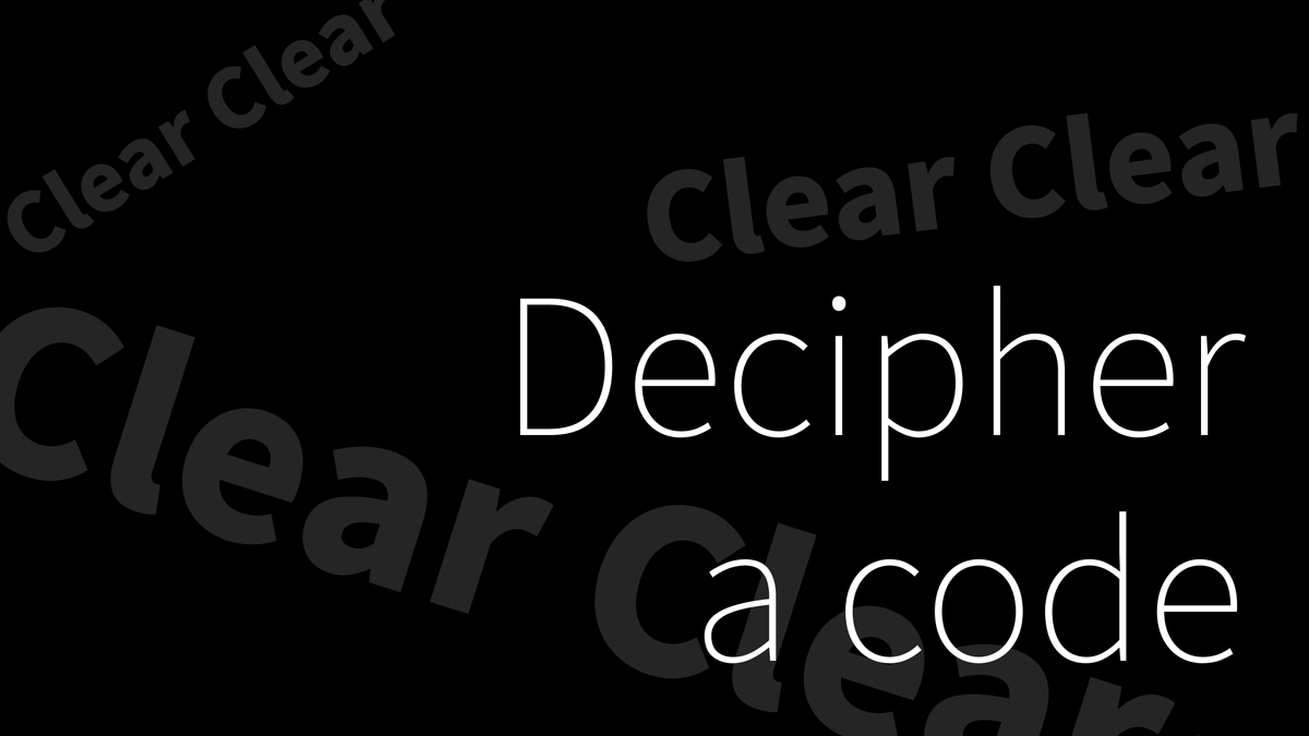 nei_ion's tweet photo. 【Decipher a code クリア!】
公開日(ほぼ)被りしていたのでプレイさせていただきました。私はぴったり10分で解けましたが、これはかなり謎解きに慣れてないと無理ですね。最後の問題よく作ったなあー
リンクも貼っておきますね!↓
https://t.co/V8XlRTlWSF
#DecipherACodeRiddle https://t.co/mguAmwy8rp