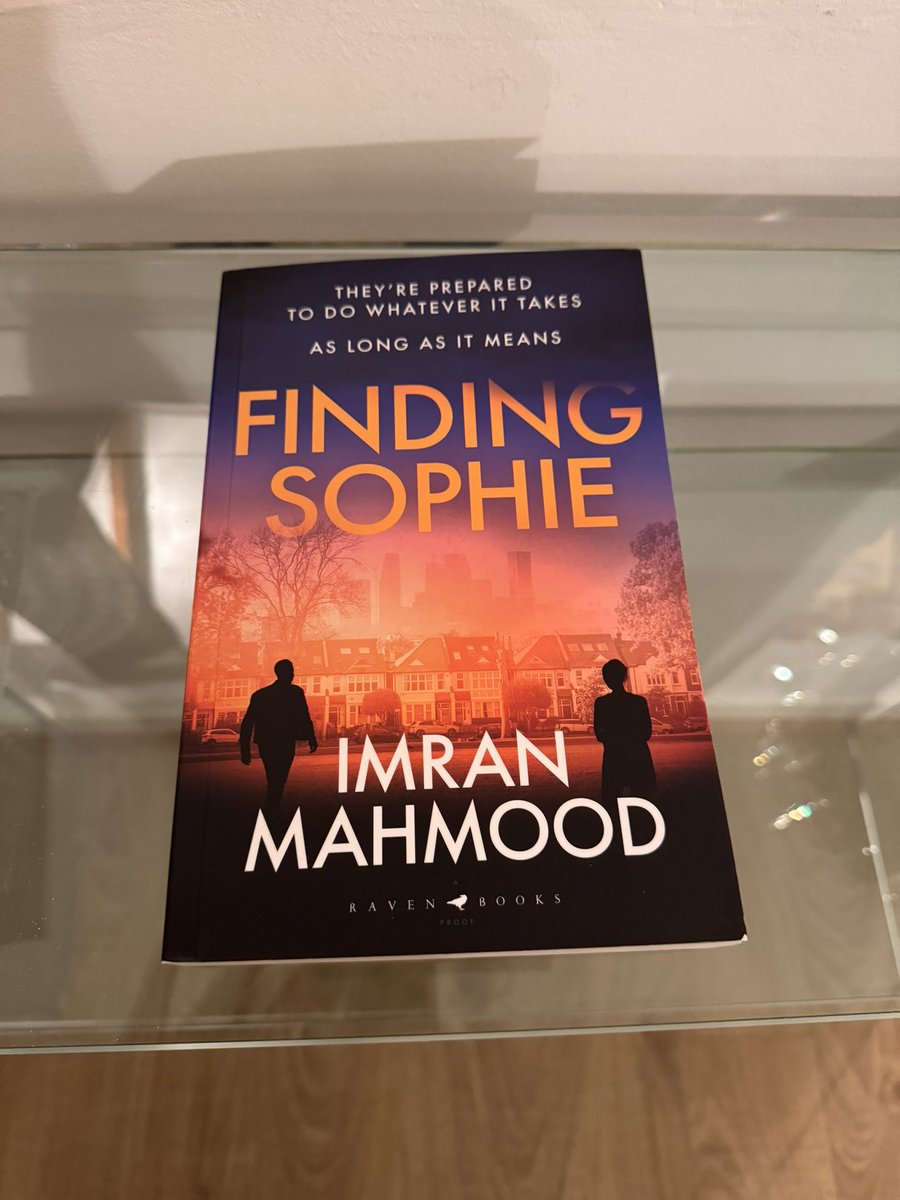 2/3s in to #FindingSophie & I’m determined to up my courtroom game, just so I can be better than @imranmahmood777 at something. As I sure as hell can’t write like him.

This is astonishingly good.

The legal thriller done RIGHT, with the perfect mix of pace & almost poetic prose.