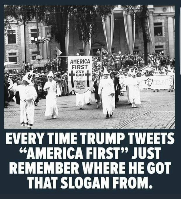 Those who post to #AbandonBiden want to return to #AmericaFirst