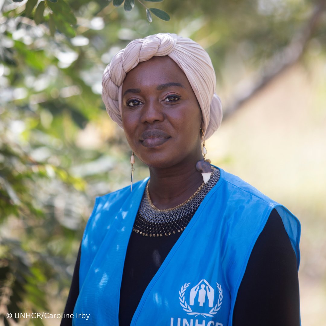 Refugees's tweet photo. From Cameroon to #COP28: @EmiThePoet has a message for the world.

The climate crisis is a human crisis and it’s making life impossibly hard for people who have been forced to flee their homes. https://t.co/bqE3h2eyFo