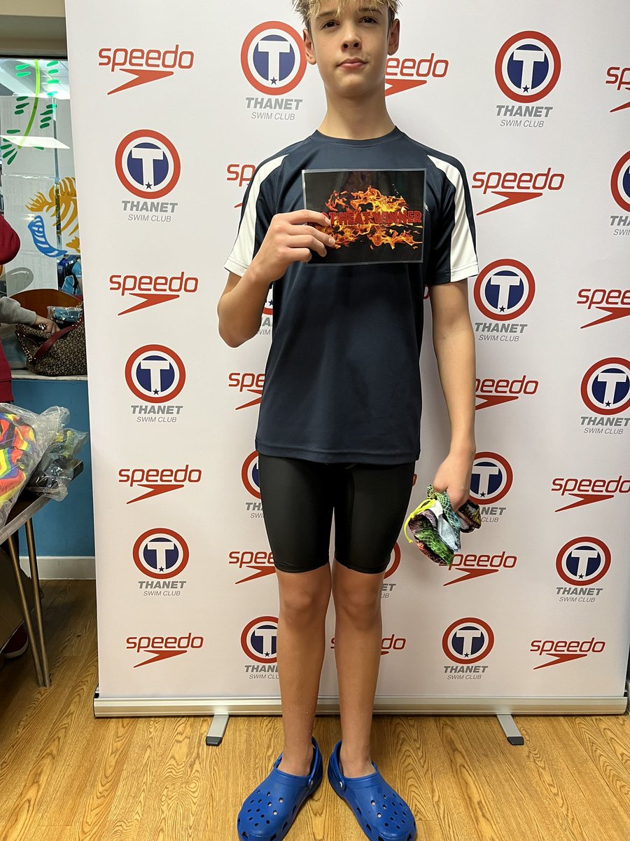Well done Zach from <a href="/ashfordtownsc/">Ashford Town SC</a> who won a hot heat! #speedo #festive #gala #ashfordtown🎅🏼#TSCFESTIVE23