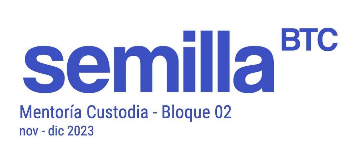 Multicripto's tweet photo. Inmerso en la 4º edición de la formación de custodia en #Bitcoin de @semillabtc junto a @Lunaticoin. Da gusto ver evolucionar a alguien que llega con miedo y se va sabiendo usar y proteger Bitcoin total confianza.  La autocustodia es para todos.

+ info: https://t.co/f61Q3oOvW8 https://t.co/eUuibgbYPV