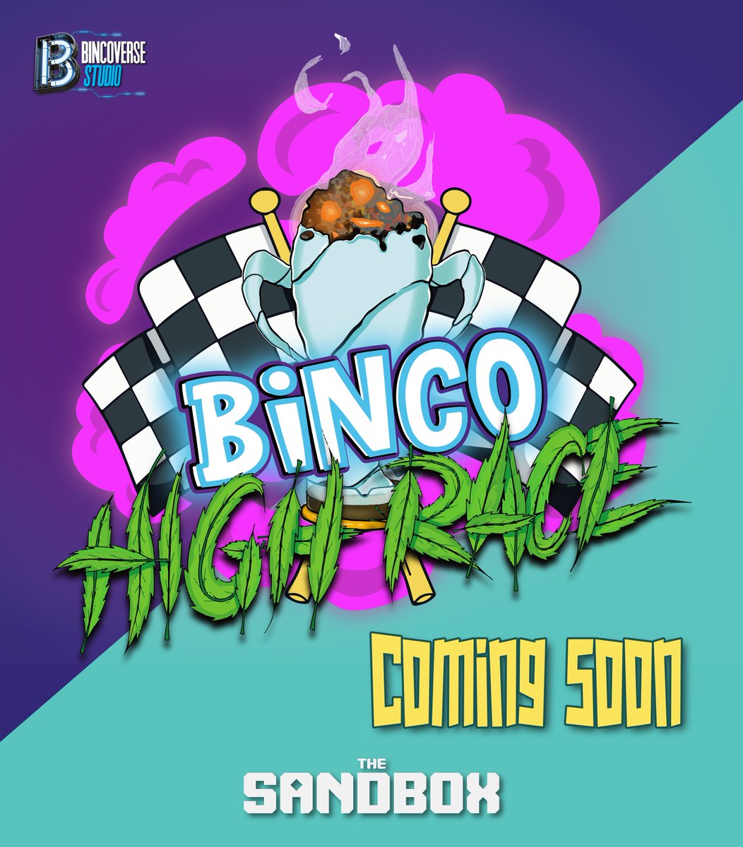 📢 The craziest race ever is coming on @TheSandboxGame! 🔹BINCO HIGH RACE 🔹 An adventure on the edge of absurdity! 💣Get ready for chaos🤯and a lot of laughter! @borgetsebastien @Binco_TheReal @TheSandboxIT 👨‍🎨Logo created by the best graphic designer aka @DavideUnpopular 🙏🏻