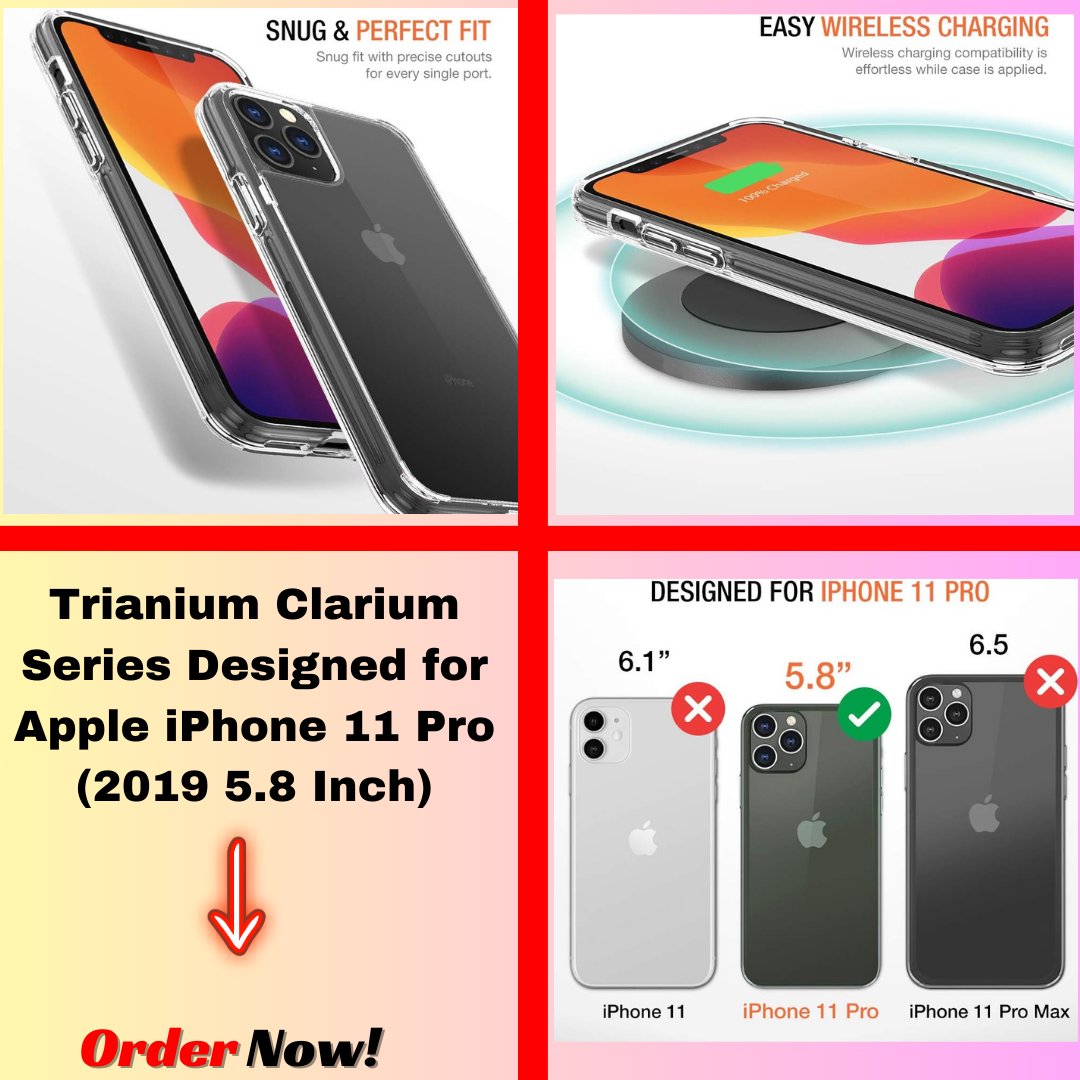 freelncer_akash's tweet image. 🌟 Elevate your iPhone 11 Pro protection game with the ✨🌹 Trianium Clarium Series! 🍁🔰

🛒ORDER NOW : rb.gy/mbugg3

#AppleiPhone11Pro #iPhone11ProMax #iPhone11ProMaxCase #iPhone11ProCharger #iPhone11ProFastCharger