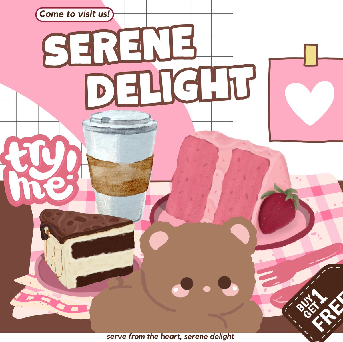 SereneDelight's tweet photo. You've entered our sweet haven, where every corner is filled with the aroma of freshly flowers and the allure of delectable pastries. Here, we believe in the magic of a good conversation, the warmth of shared laughter, and the joy of a well-spent day! https://t.co/2R1n8Jyego