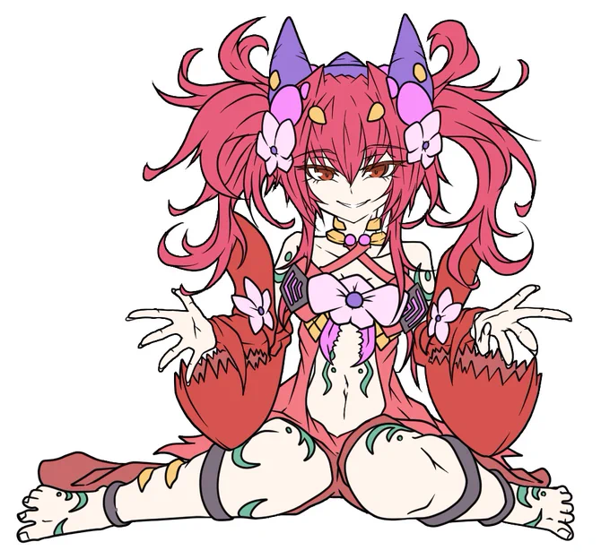 #OCGファンアート 蟲惑魔1周年とのことで