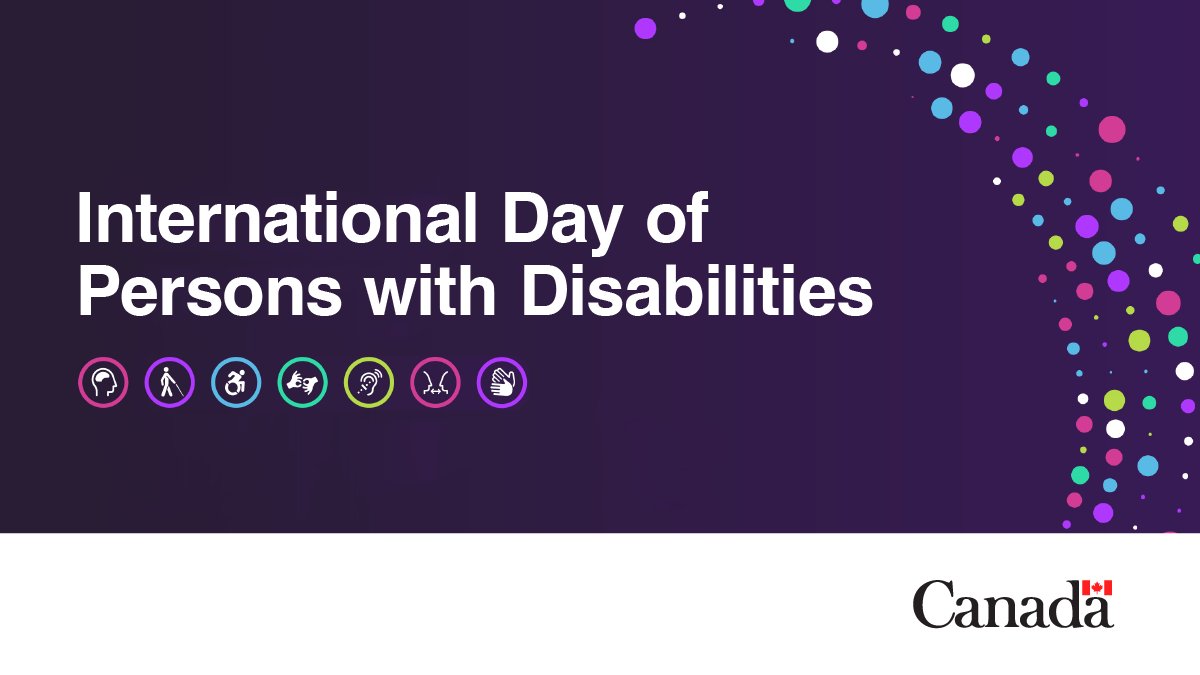 Advancing accessibility is about creating barrier-free communities, workplaces and services for all Canadians. Let’s ensure that we make Canada accessible for everyone so that they can thrive and contribute equally. #IDPD2023