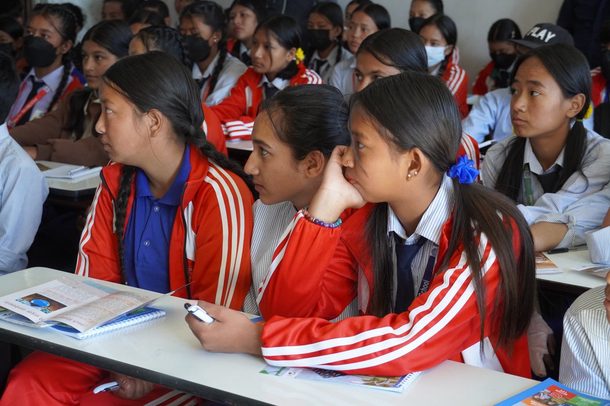 FAONepal's tweet image. FAO Nepal organized an "Importance of Soil Health" orientation at Shree Ram Madhyamik Vidhyalaya in Khopasi to celebrate World Soil Day, engaging students in presentations to highlight the significance of soil in our lives and the environment. 
#WSD2023 #InformedStudents